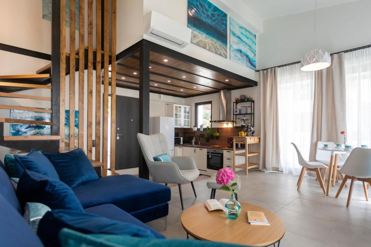 Allure Luxury Villas 3&4 Serenity Retreat Moni Evaggelistrias Dış mekan fotoğraf