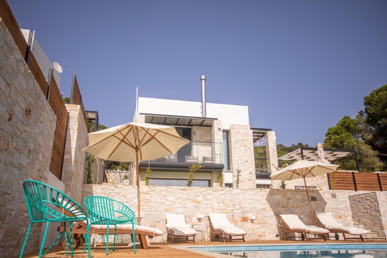 Allure Luxury Villas 3&4 Serenity Retreat Moni Evaggelistrias Dış mekan fotoğraf