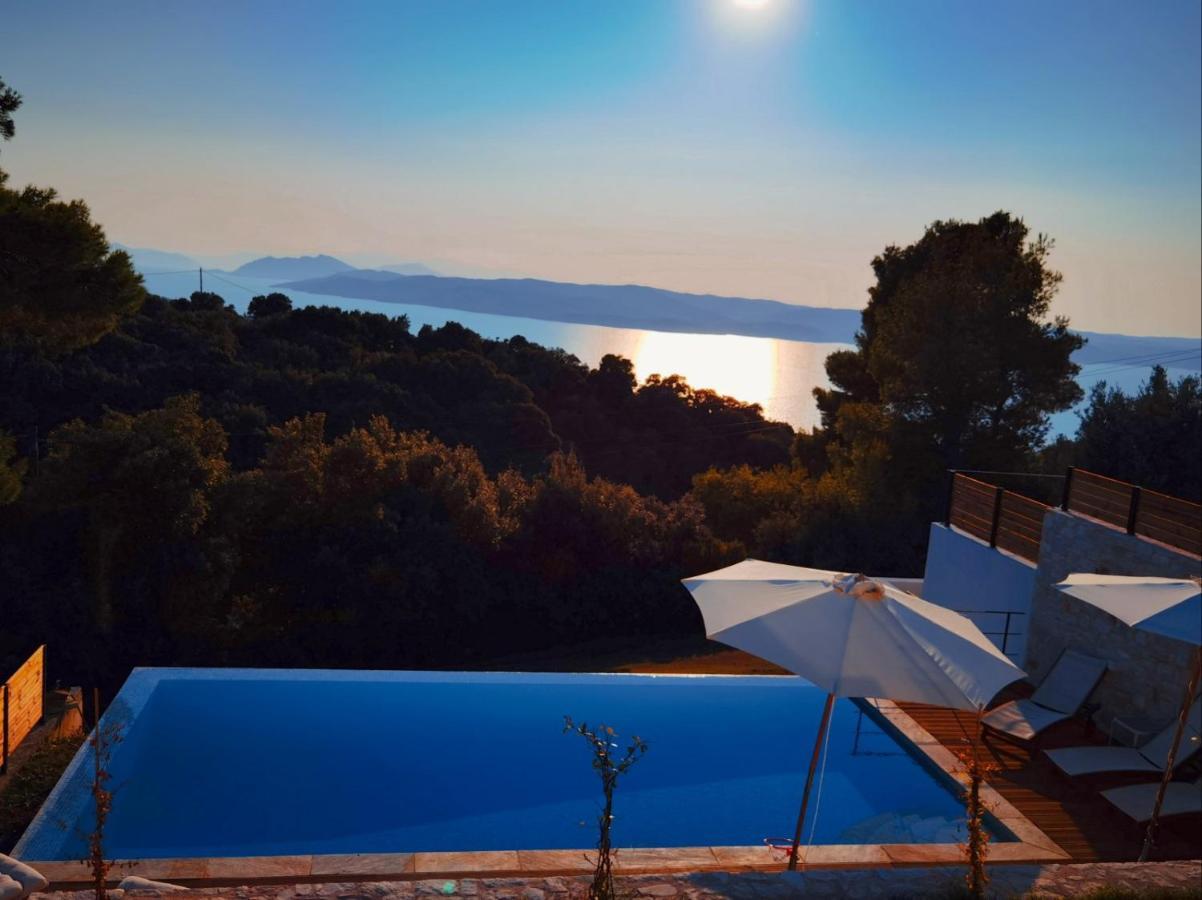 Allure Luxury Villas 3&4 Serenity Retreat Moni Evaggelistrias Dış mekan fotoğraf