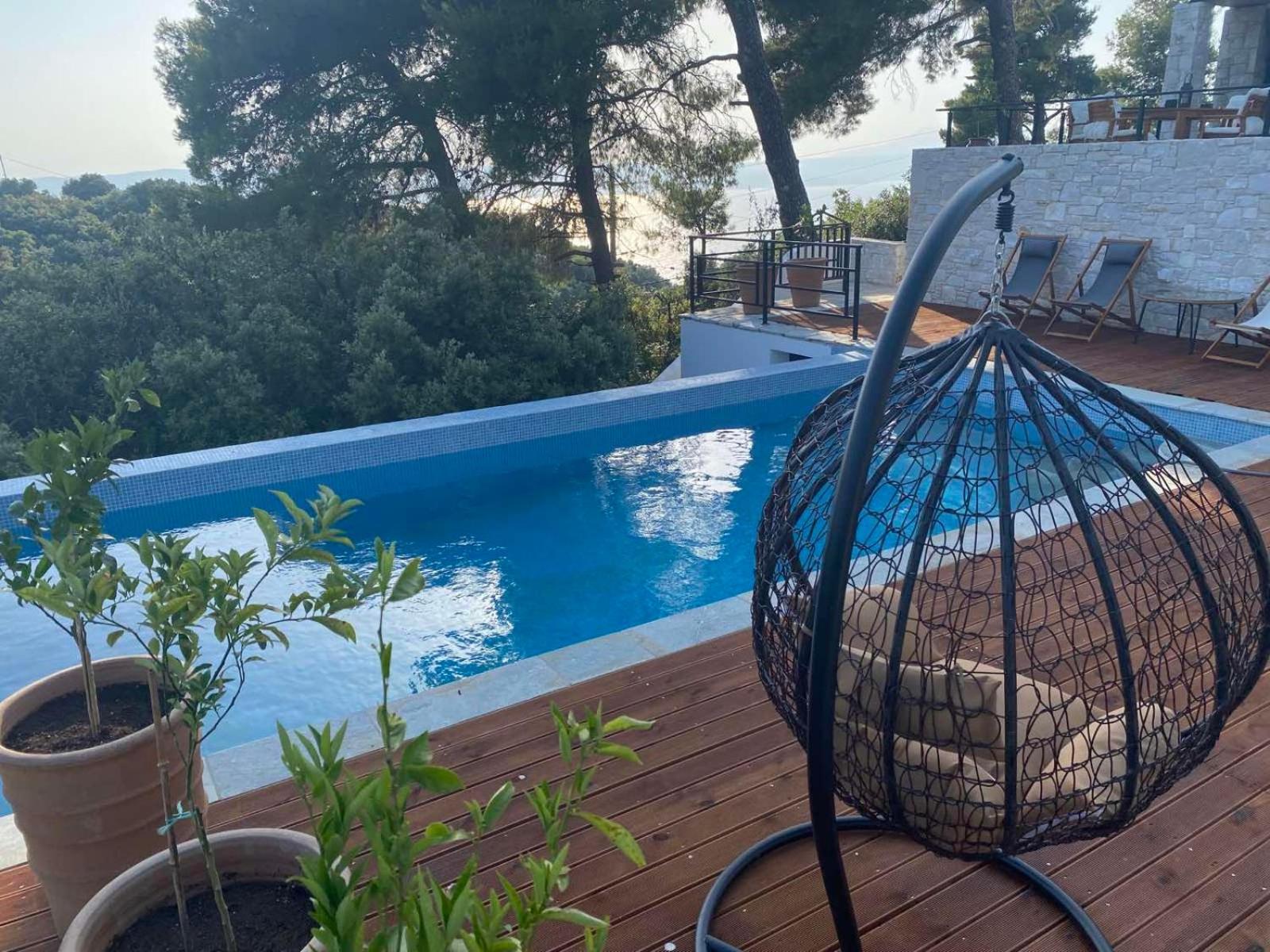 Allure Luxury Villas 3&4 Serenity Retreat Moni Evaggelistrias Dış mekan fotoğraf