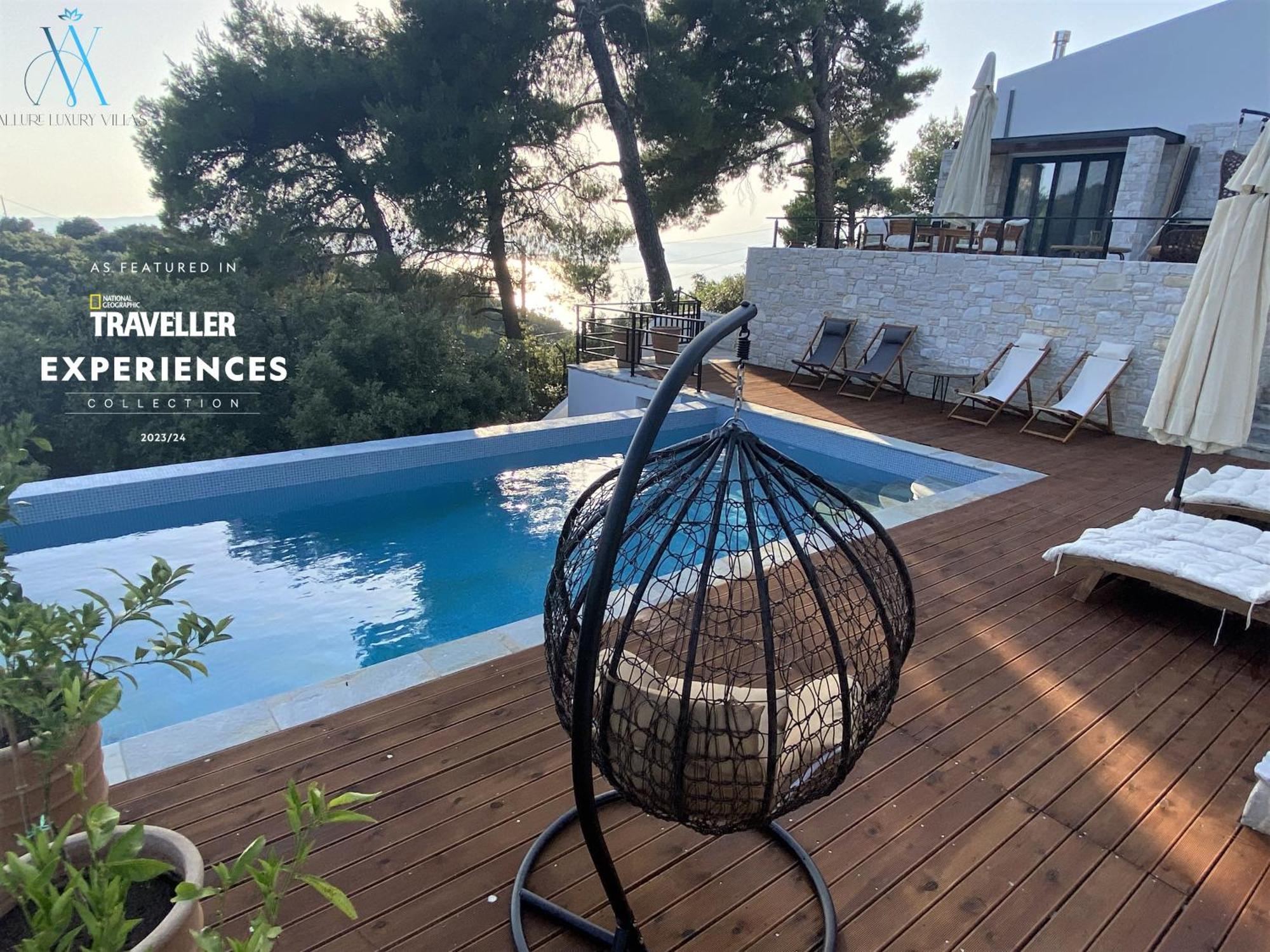 Allure Luxury Villas 3&4 Serenity Retreat Moni Evaggelistrias Dış mekan fotoğraf