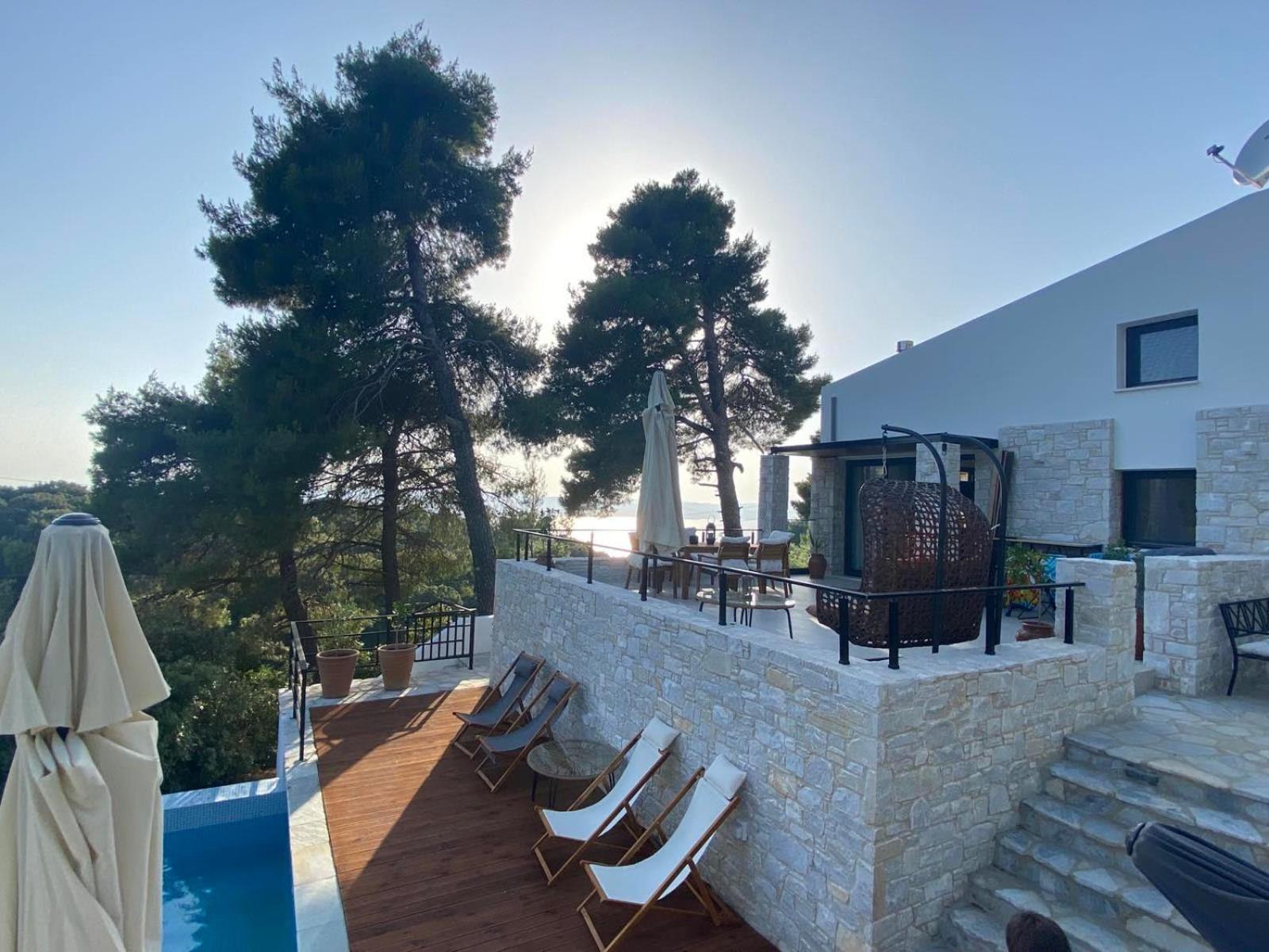 Allure Luxury Villas 3&4 Serenity Retreat Moni Evaggelistrias Dış mekan fotoğraf