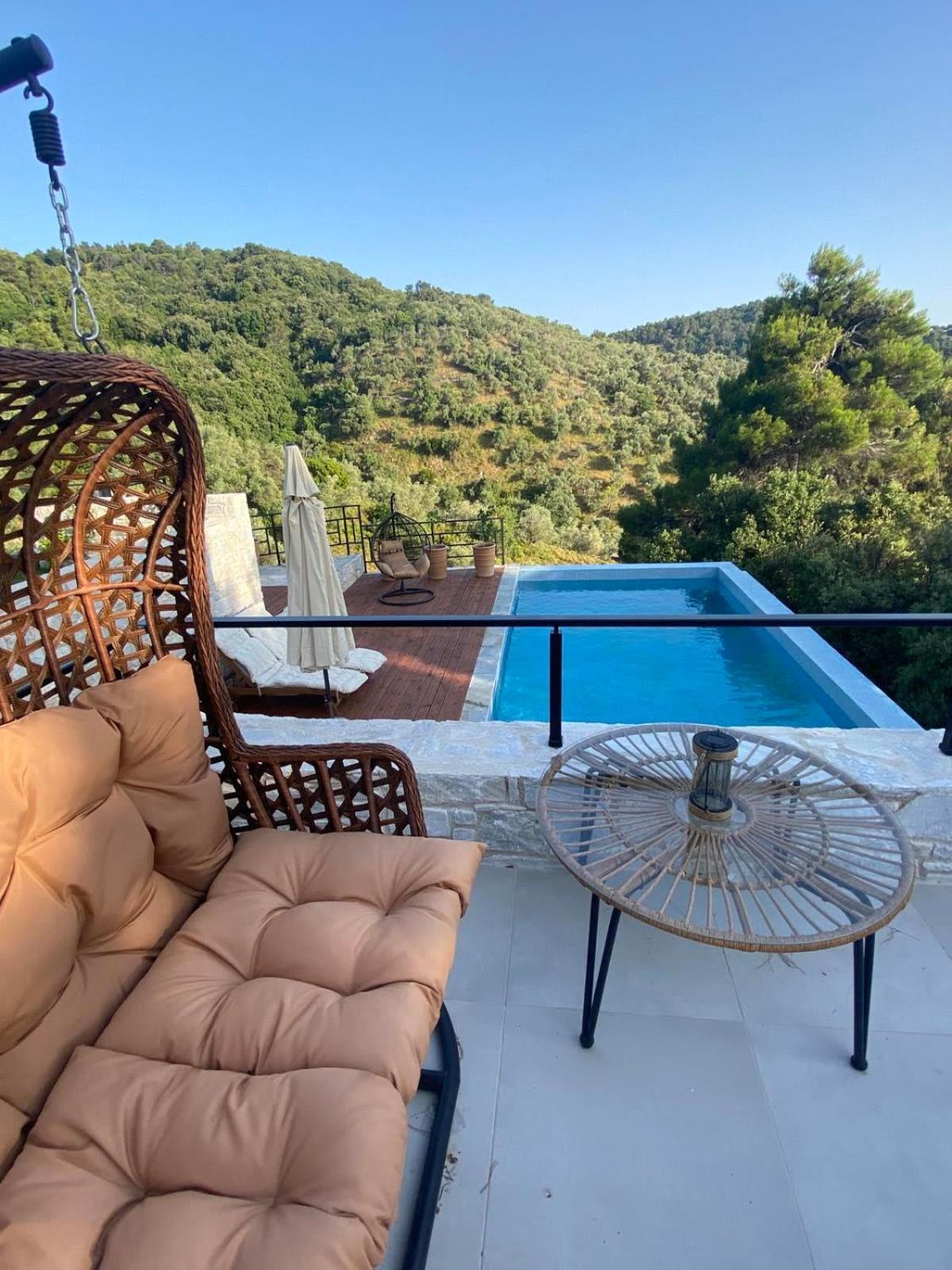 Allure Luxury Villas 3&4 Serenity Retreat Moni Evaggelistrias Dış mekan fotoğraf