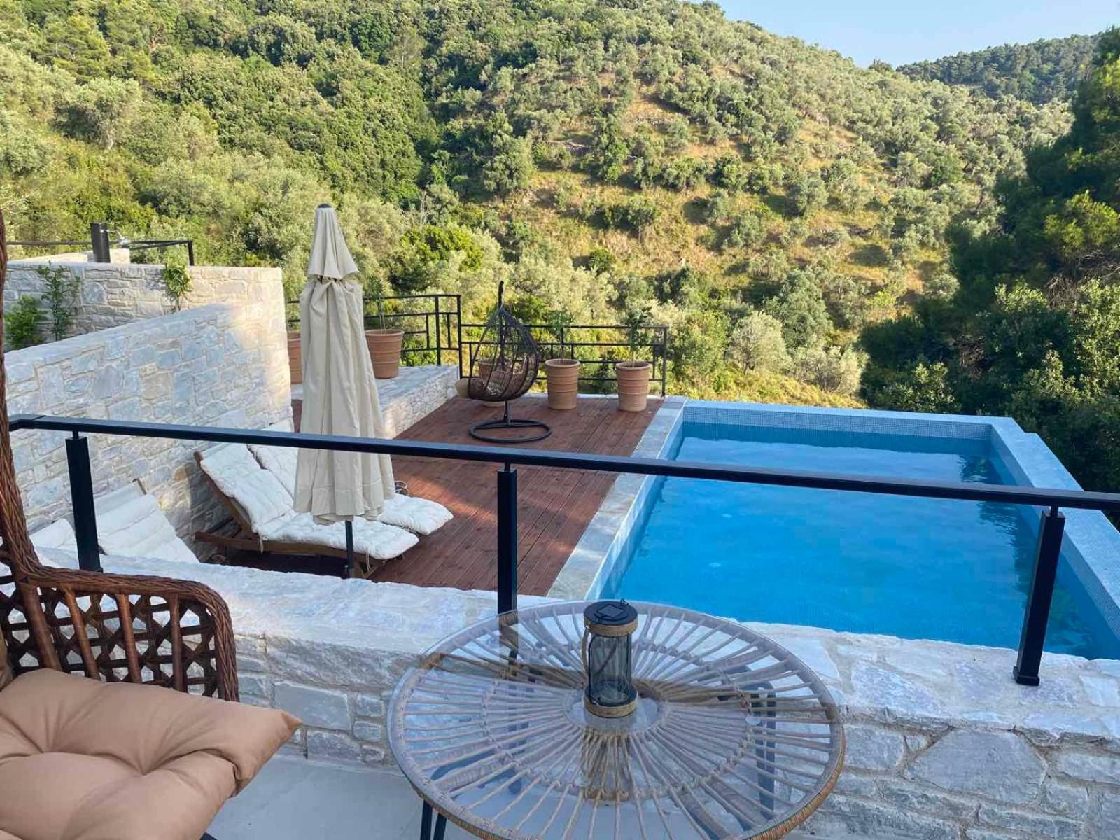Allure Luxury Villas 3&4 Serenity Retreat Moni Evaggelistrias Dış mekan fotoğraf