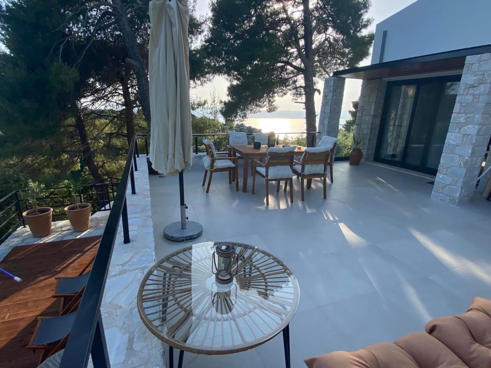 Allure Luxury Villas 3&4 Serenity Retreat Moni Evaggelistrias Dış mekan fotoğraf