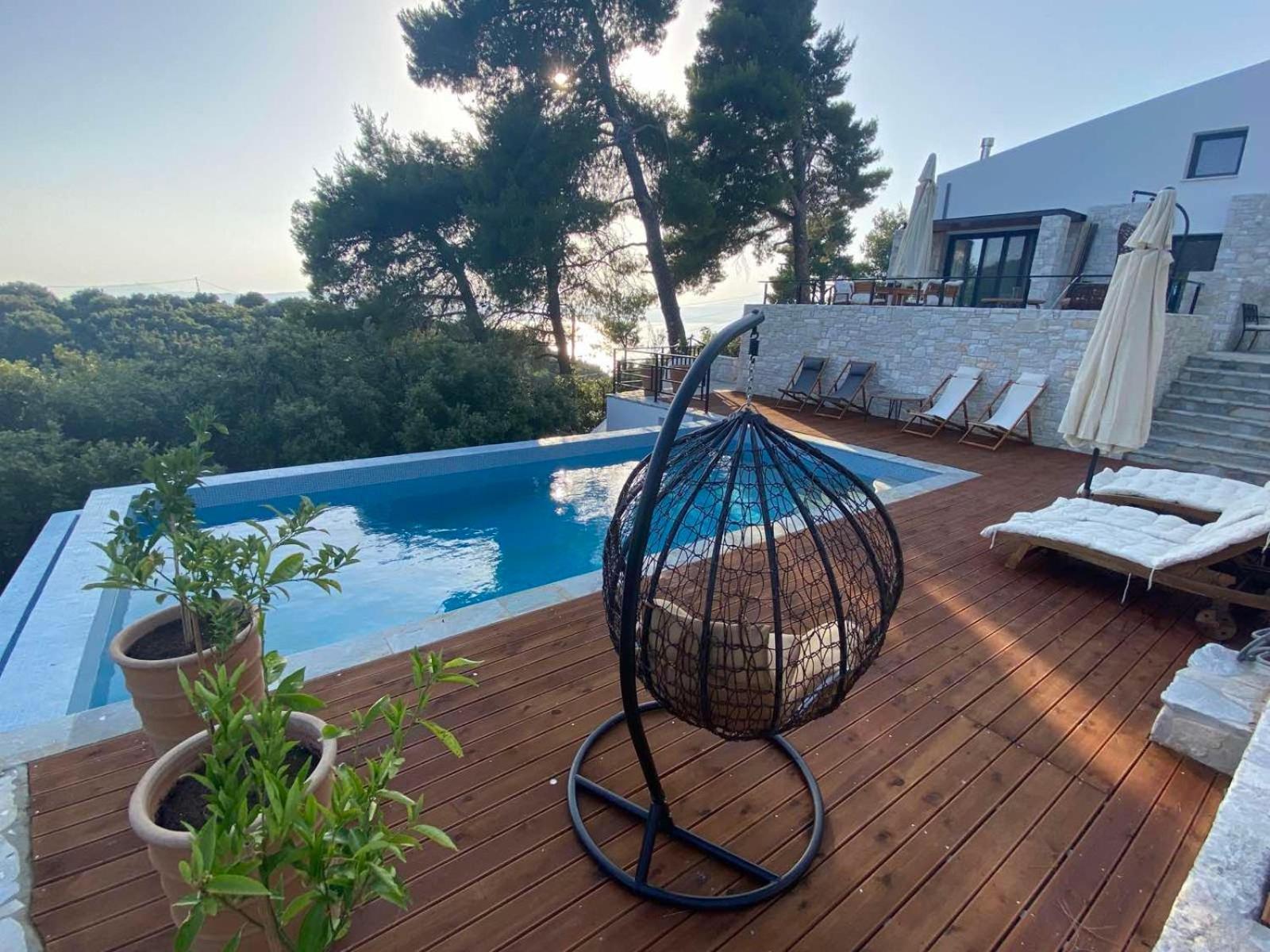 Allure Luxury Villas 3&4 Serenity Retreat Moni Evaggelistrias Dış mekan fotoğraf