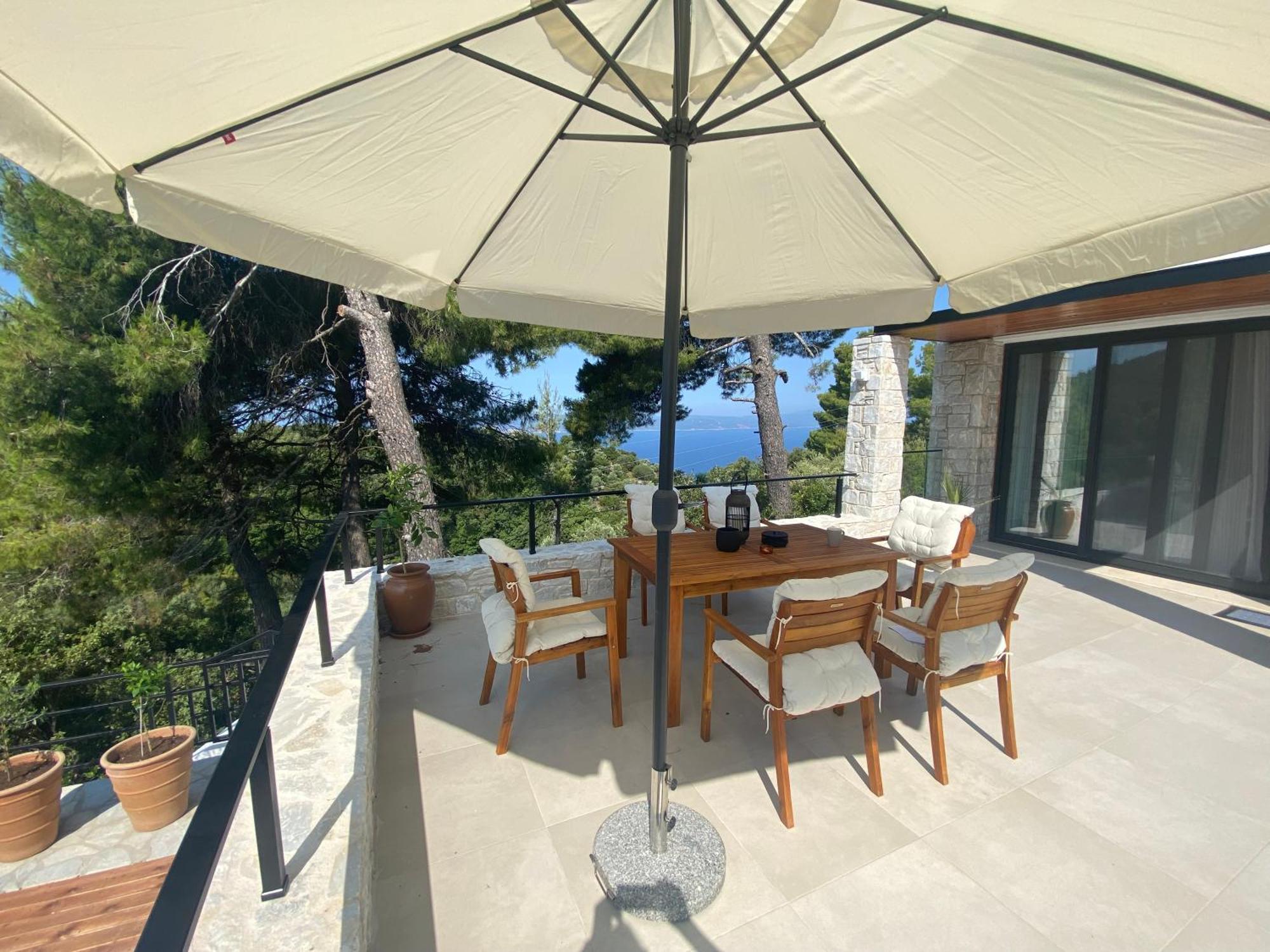 Allure Luxury Villas 3&4 Serenity Retreat Moni Evaggelistrias Dış mekan fotoğraf