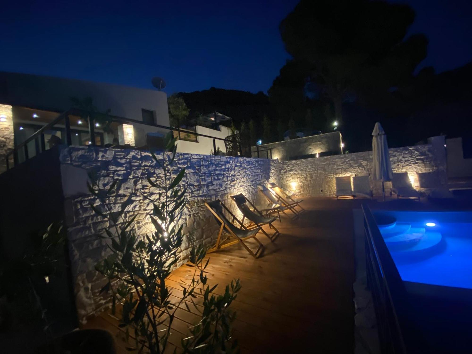 Allure Luxury Villas 3&4 Serenity Retreat Moni Evaggelistrias Dış mekan fotoğraf