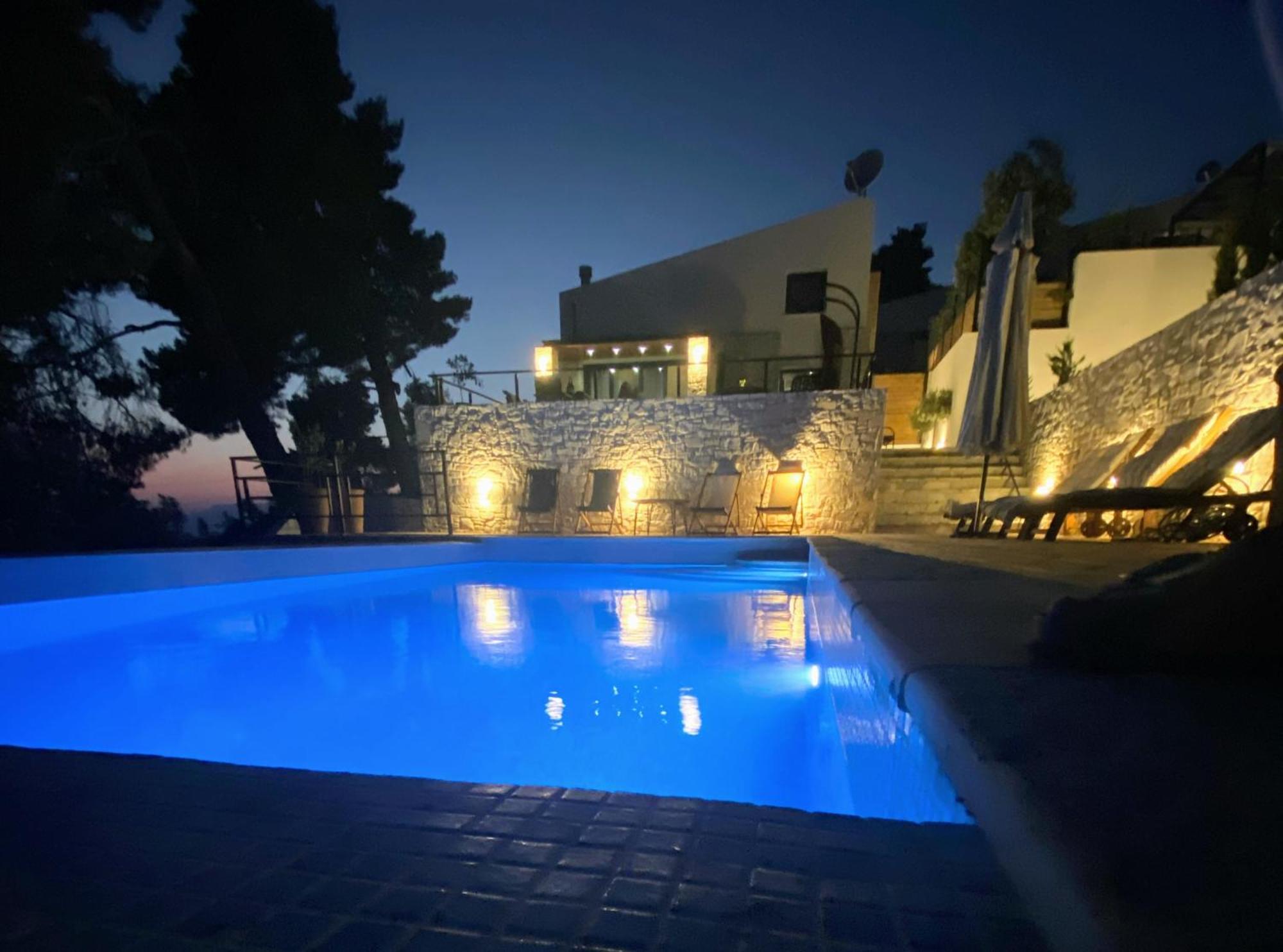 Allure Luxury Villas 3&4 Serenity Retreat Moni Evaggelistrias Dış mekan fotoğraf