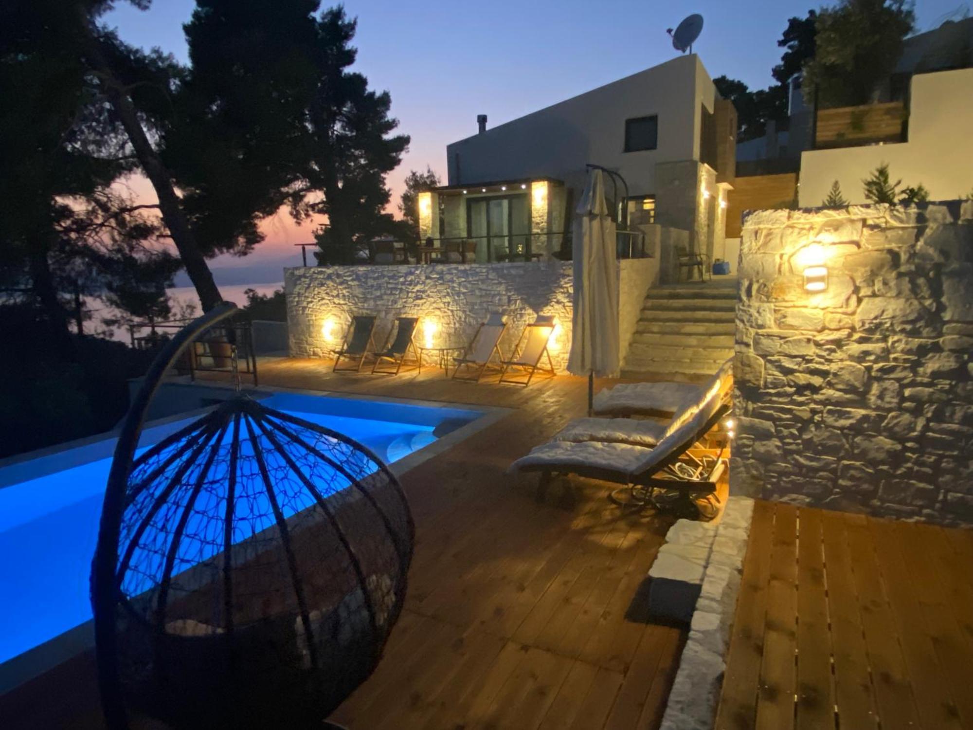 Allure Luxury Villas 3&4 Serenity Retreat Moni Evaggelistrias Dış mekan fotoğraf