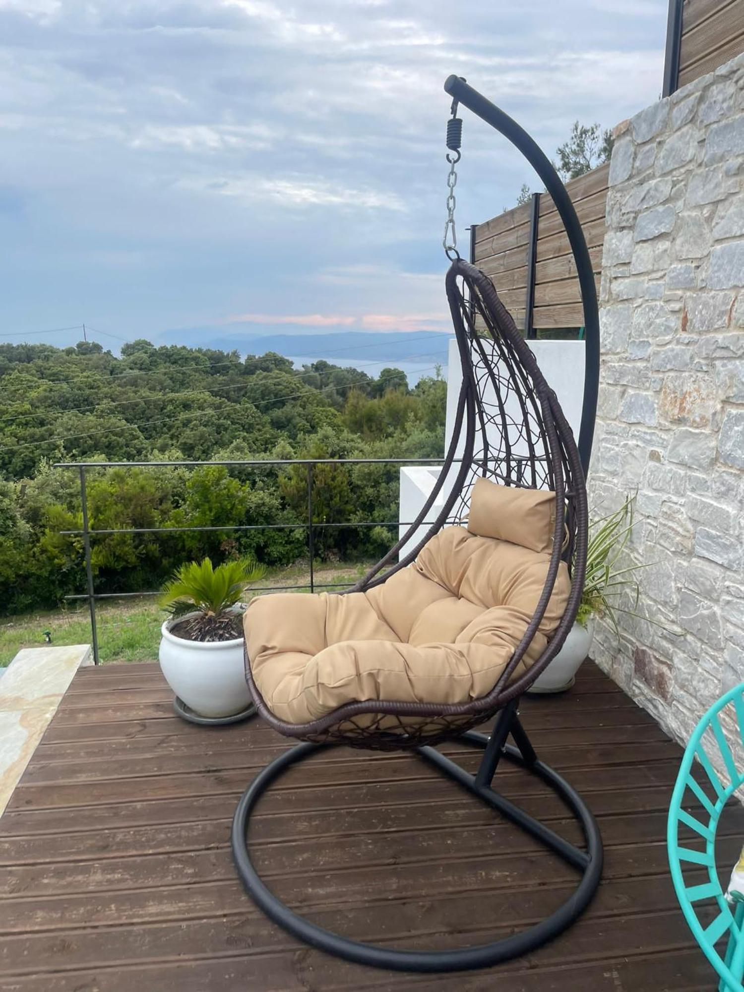 Allure Luxury Villas 3&4 Serenity Retreat Moni Evaggelistrias Dış mekan fotoğraf